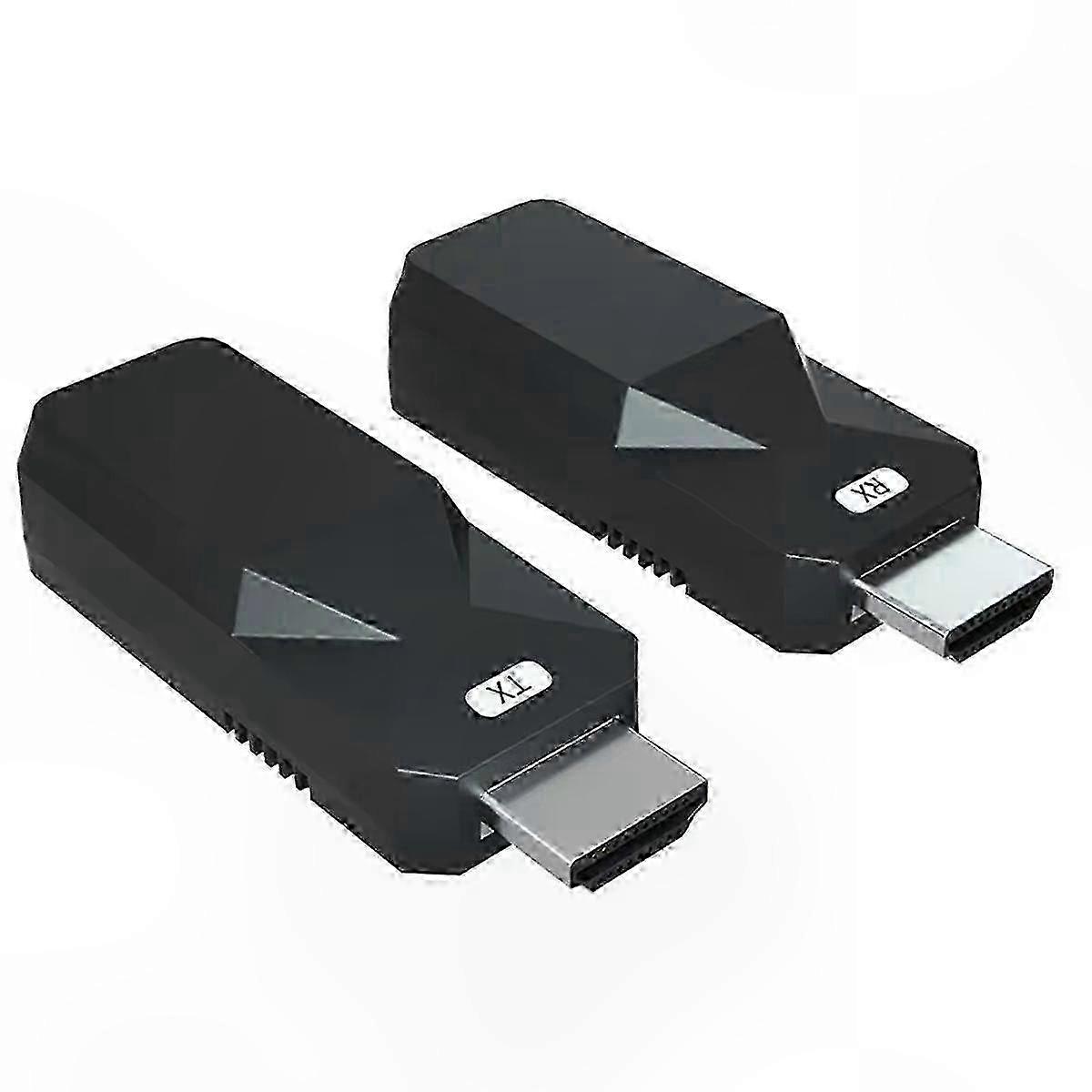 50M Wireless HDMI Transmitter Receiver for 1080P Streaming to TV PC Projector Support 60Hz Signal Transmission