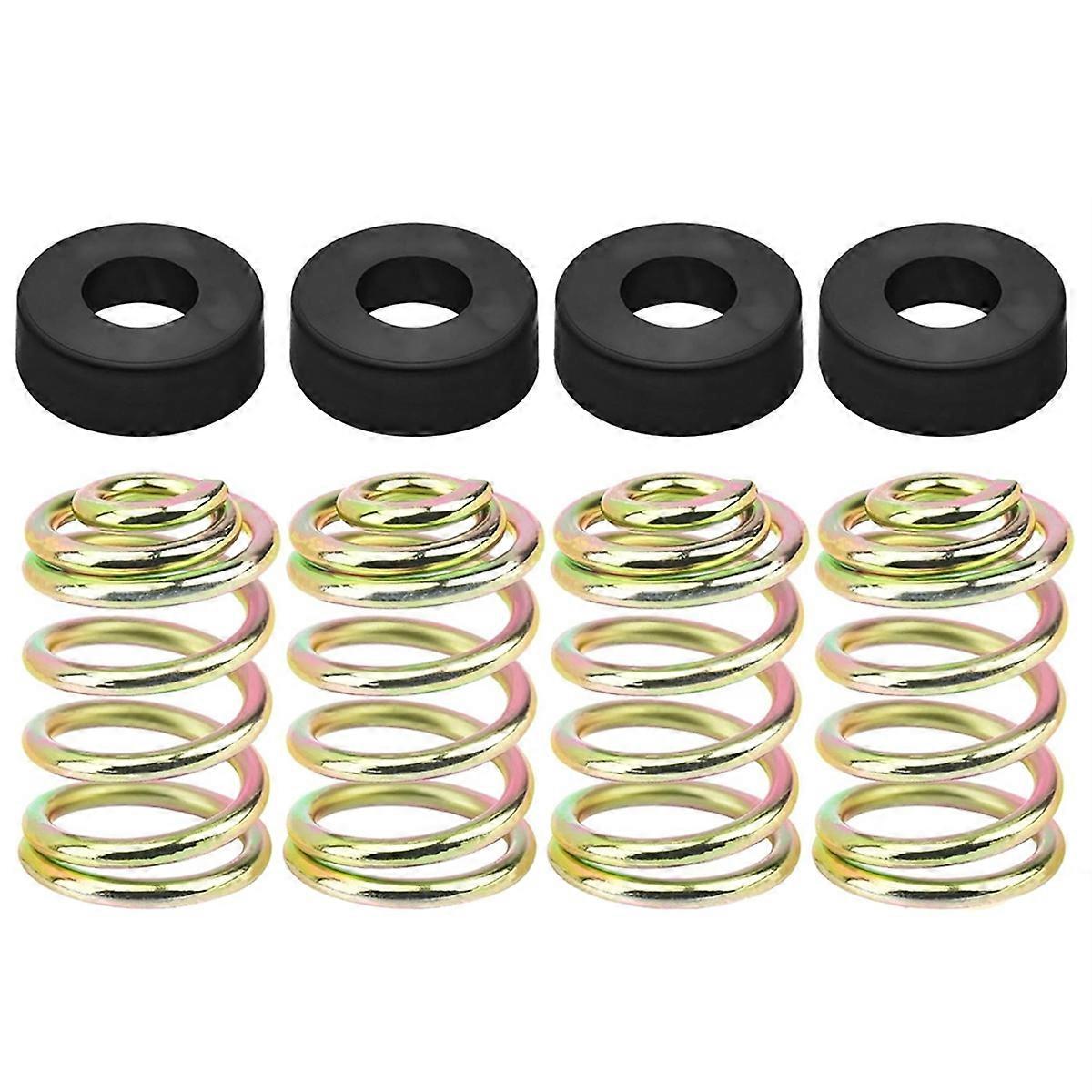 (4 Set of) 283516 Compression SEAT Spring & 422127-4 Cap for , Mower Seat Part