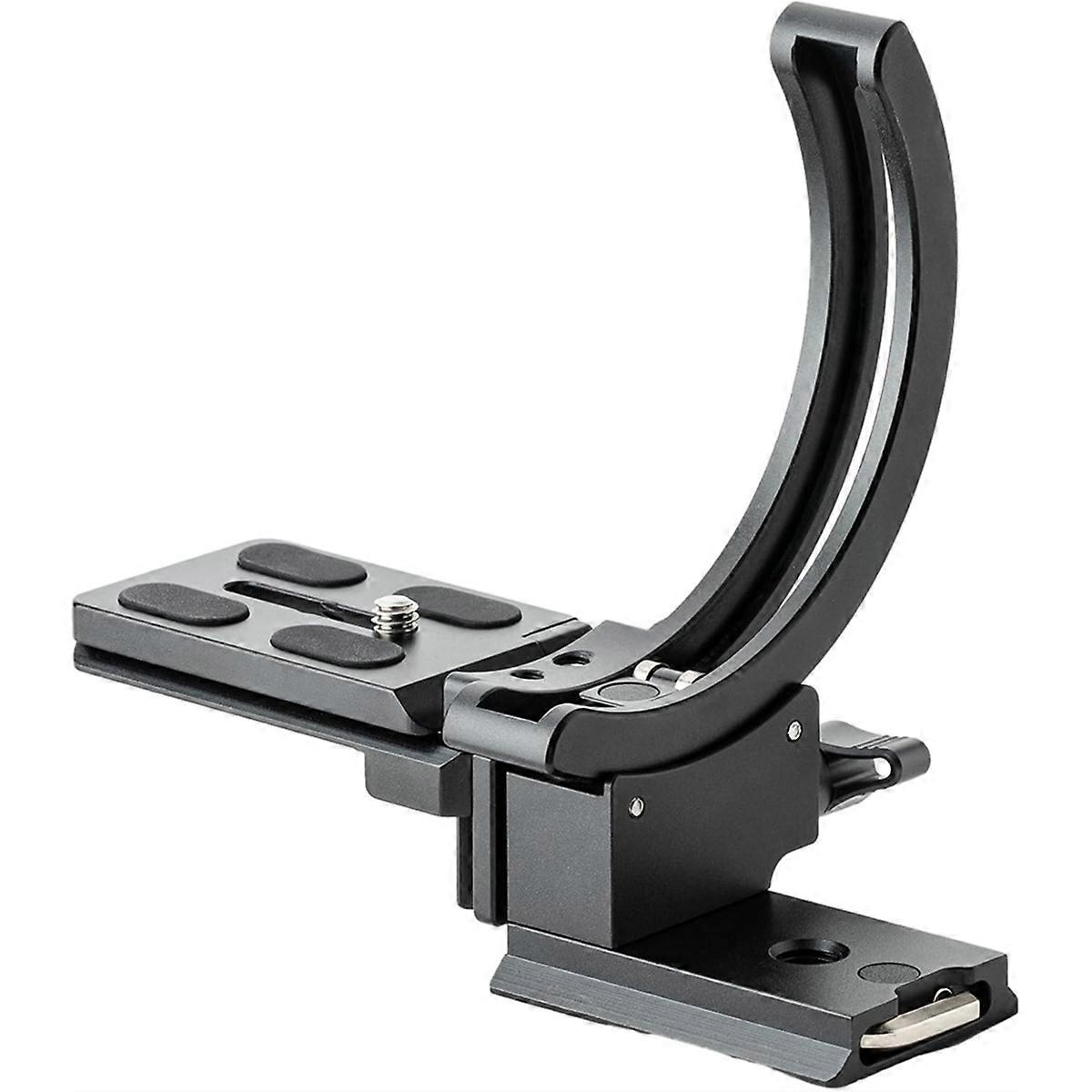 Camera Vertical Bracket,Tripod Ring Lens Mount,1/4 Rotatable Collar Mount Plate for DSLR SLR,Fits Plate for Arca-Type