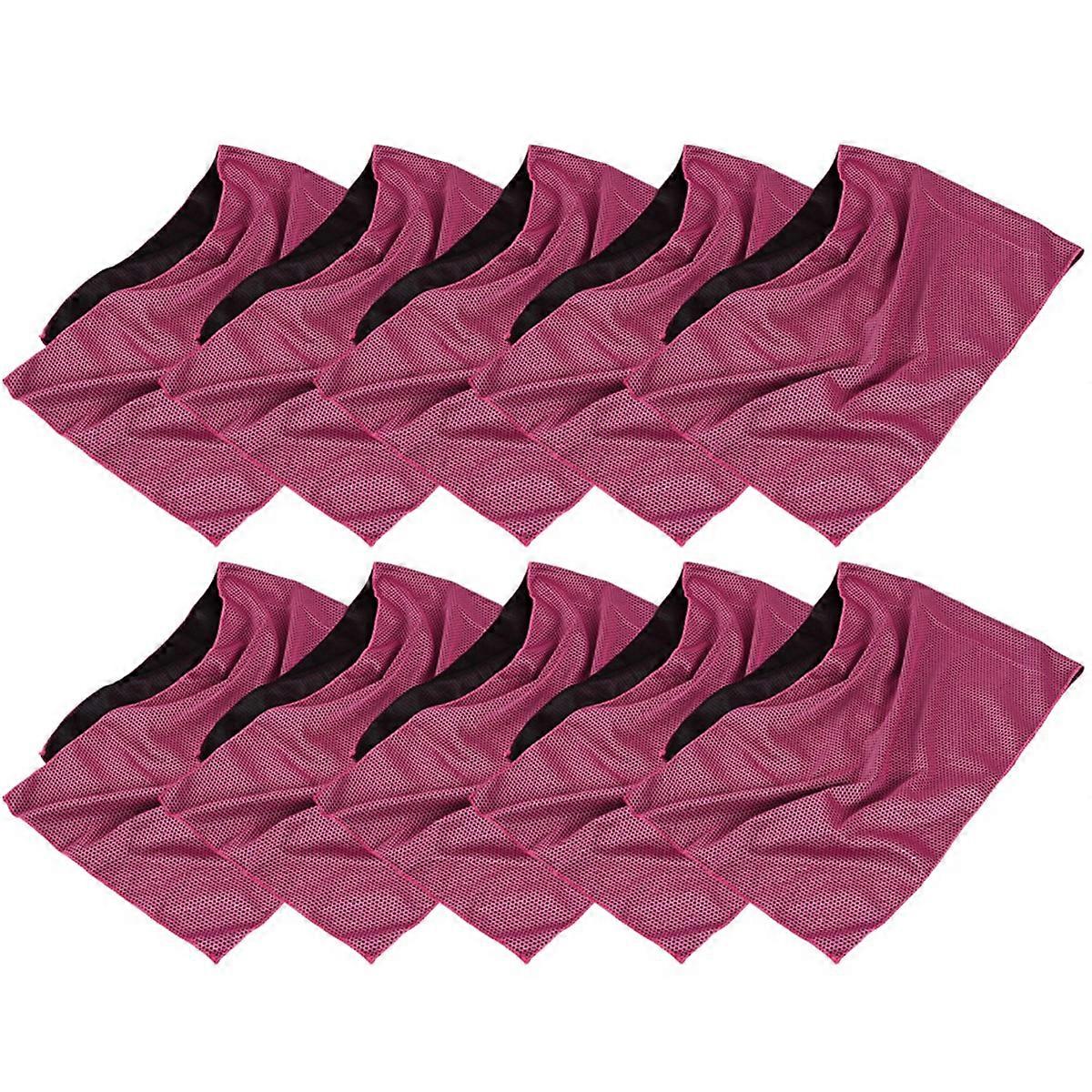 Rose Cold-feeling sports towel, quick-drying, outdoor cooling