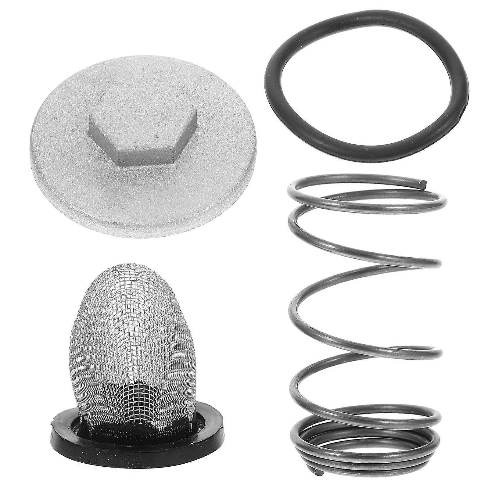 Gasoline Filter Motorbike Oil Filter Maintenance Protects Engine Round In 1 Set