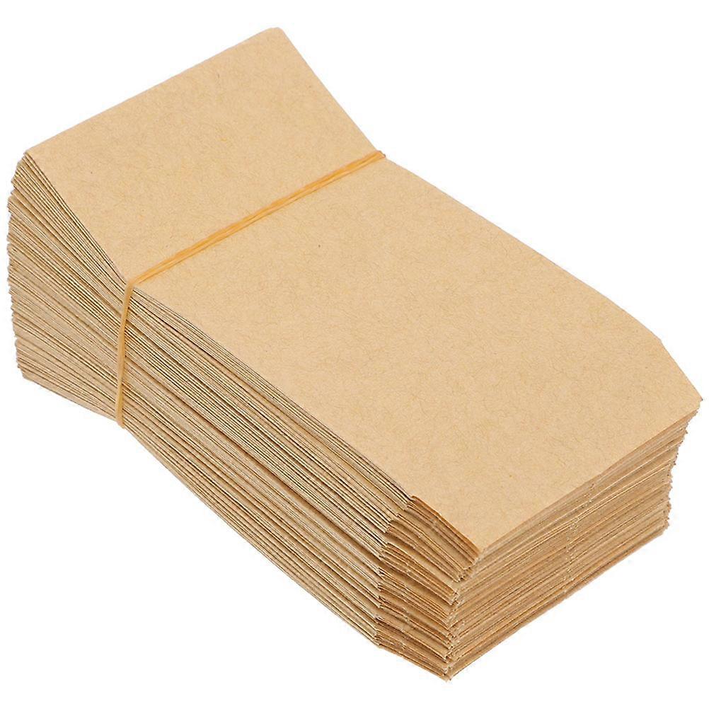 Light Brown Vintage Kraft Paper Bag for Storage with 200Pcs for Corn