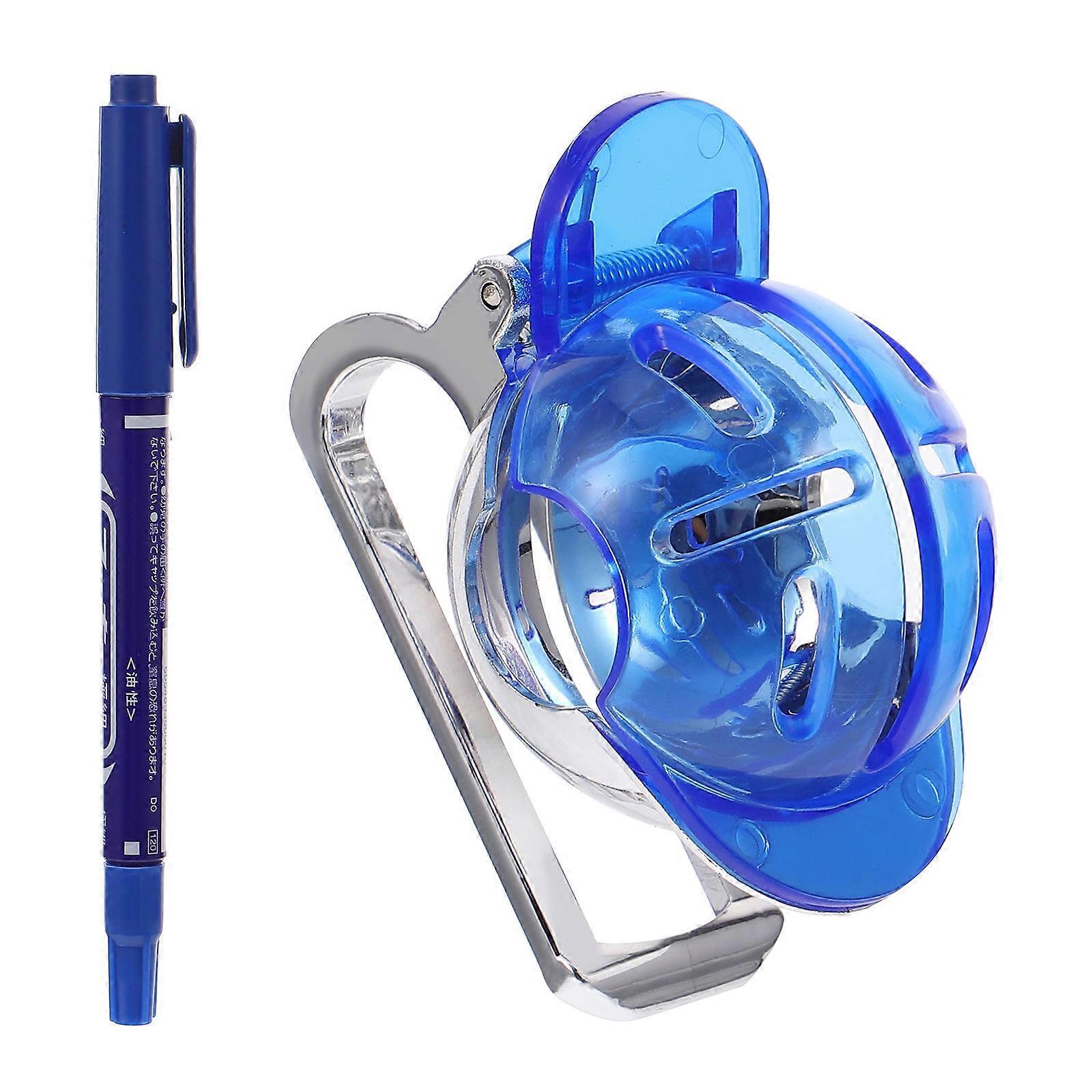 Golf Line Marker Tool Stable Characteristics High Reliability For Golf Practice Blue 1Pcs