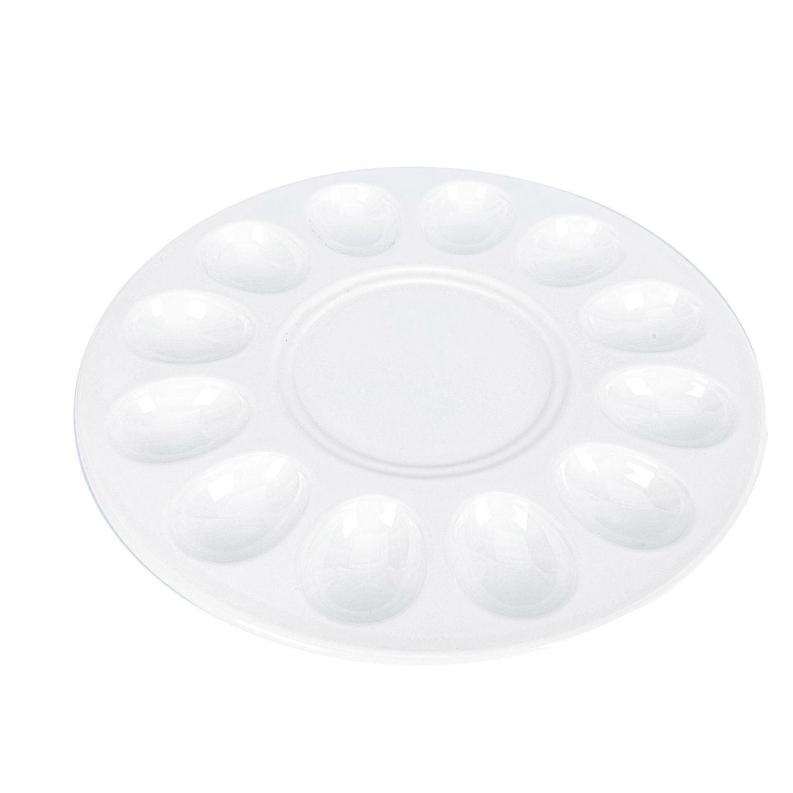 Deviled Egg Tray Ceramic Egg Storage Holder for Kitchen Use