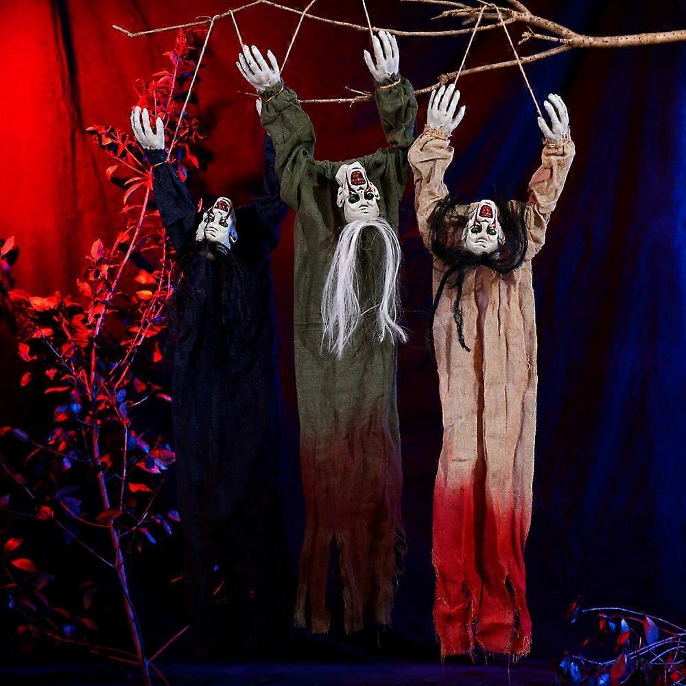 Halloween Decorations Horror Hanging Ghosts Cloaked Ghosts