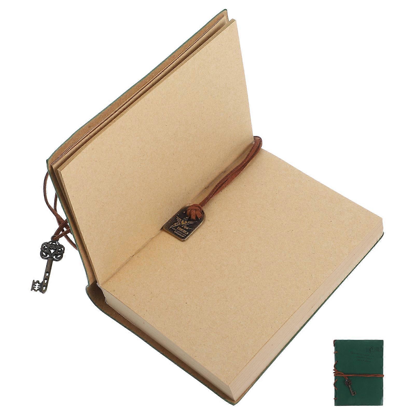 Vintage Journal Travel Notebook with 3Pcs for Daily Note-Taking Use