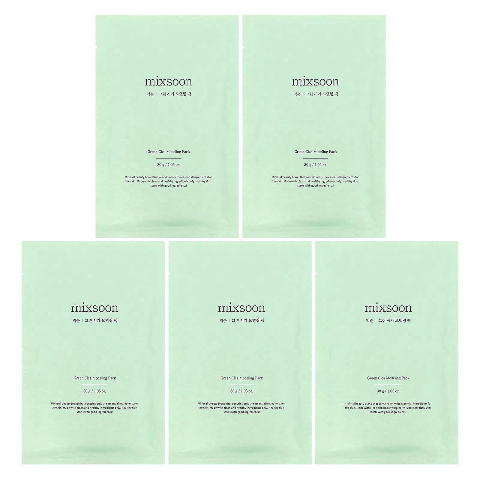 Green Cica Modeling Pack, 5 Packs, 1.05 oz (30 g) each