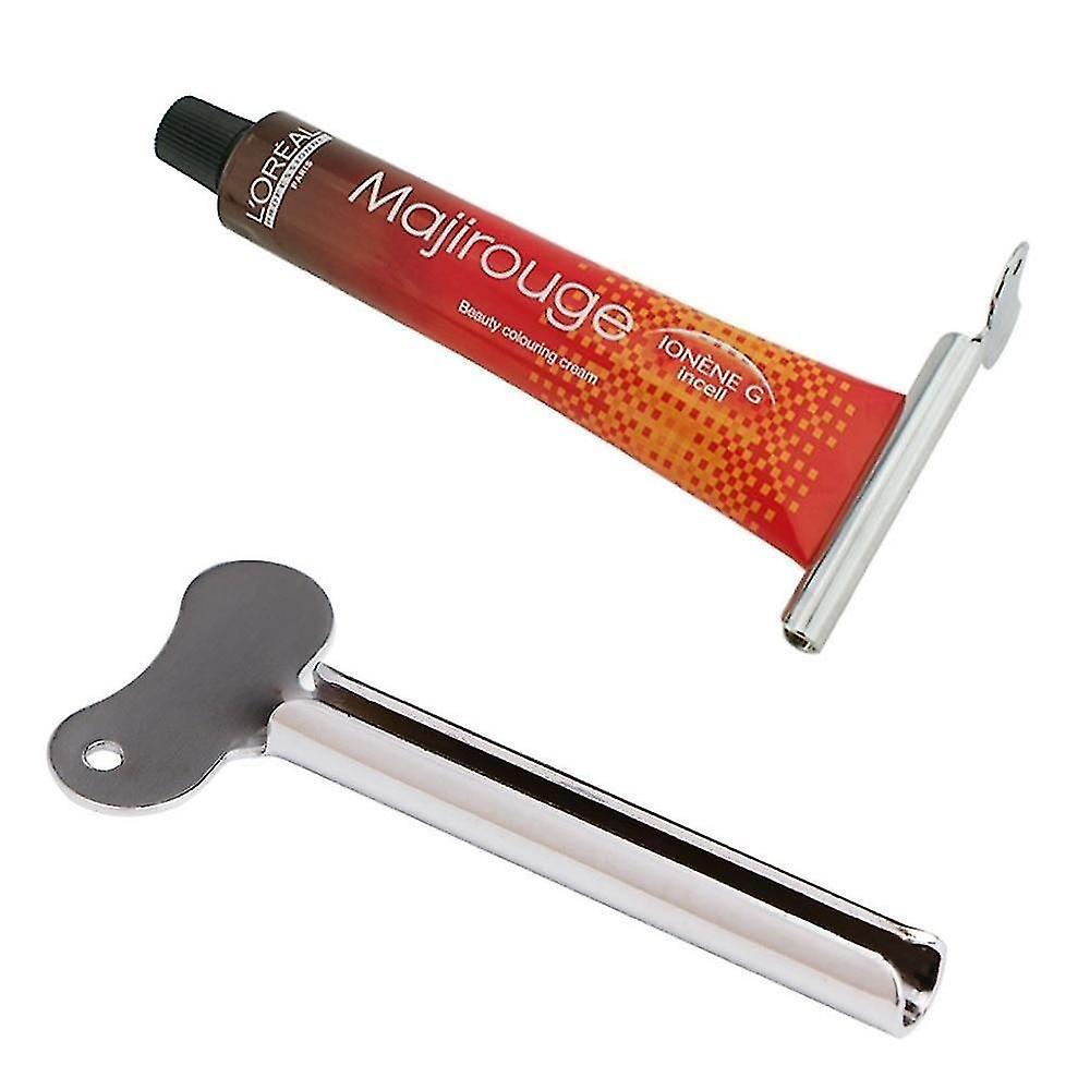 Stainless Steel Toothpaste Squeezer, Multifunctional Plastic Cream Tube