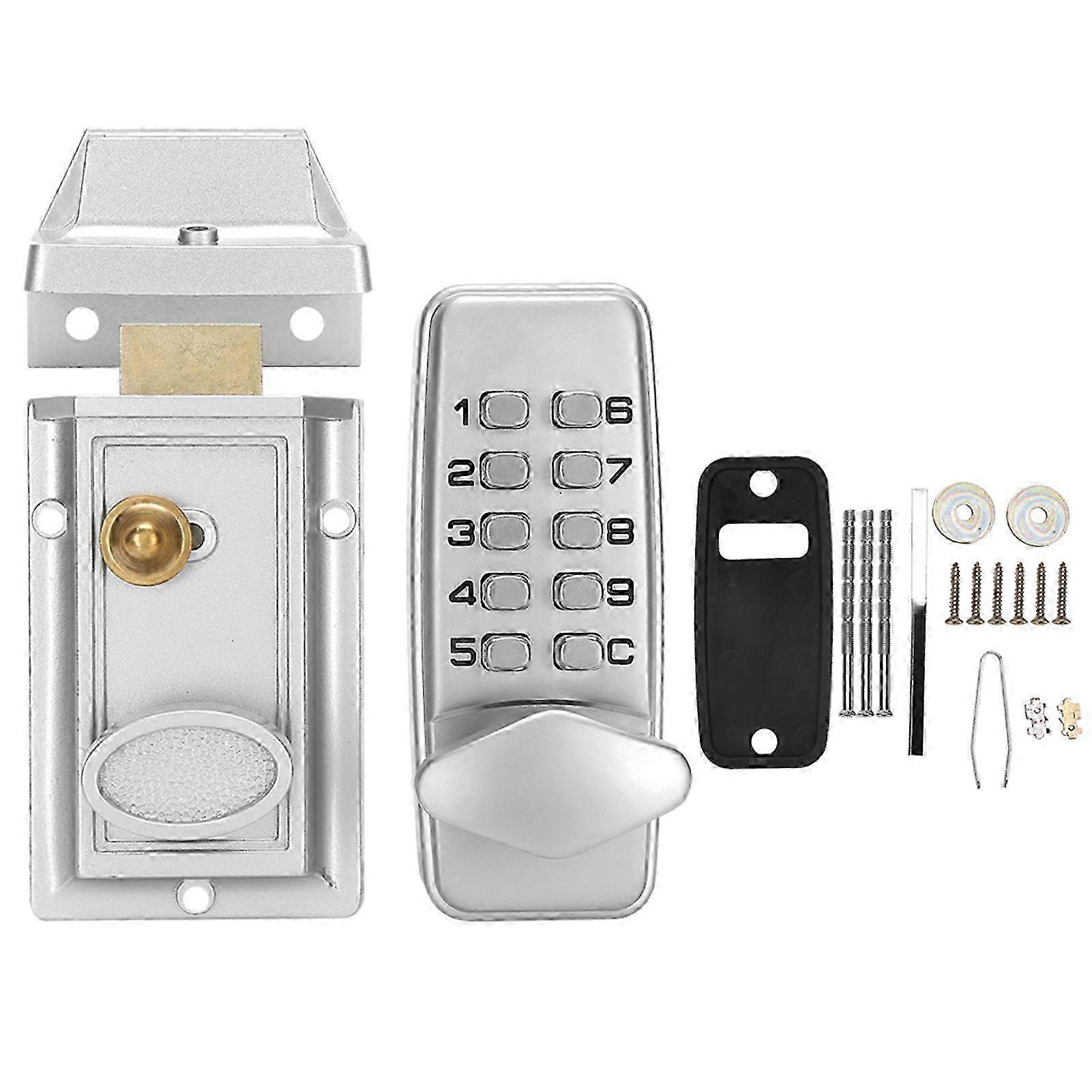 Digital Password Door Lock Mechanical Code Waterproof Electronic Locker