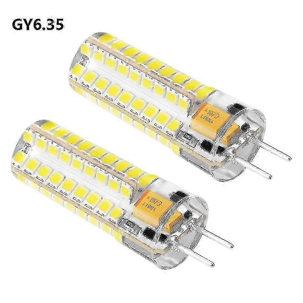 Lâmpada LED G6.35 Soquete Ac 12V, 7W Substitua 50w Lâmpada Halógena, Branco Fresco 6000K, Ângulo de feixe 360