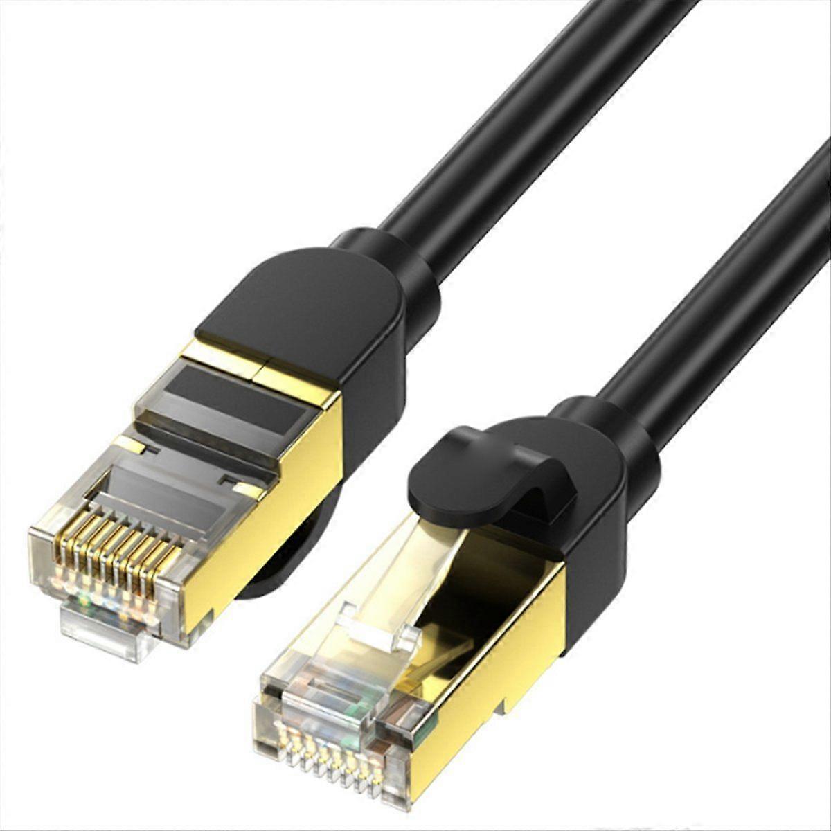 Cat8 40Gbps Ethernet Cable 1.5M 2000MHz High Speed Internet Double Shield Networking for PC Router