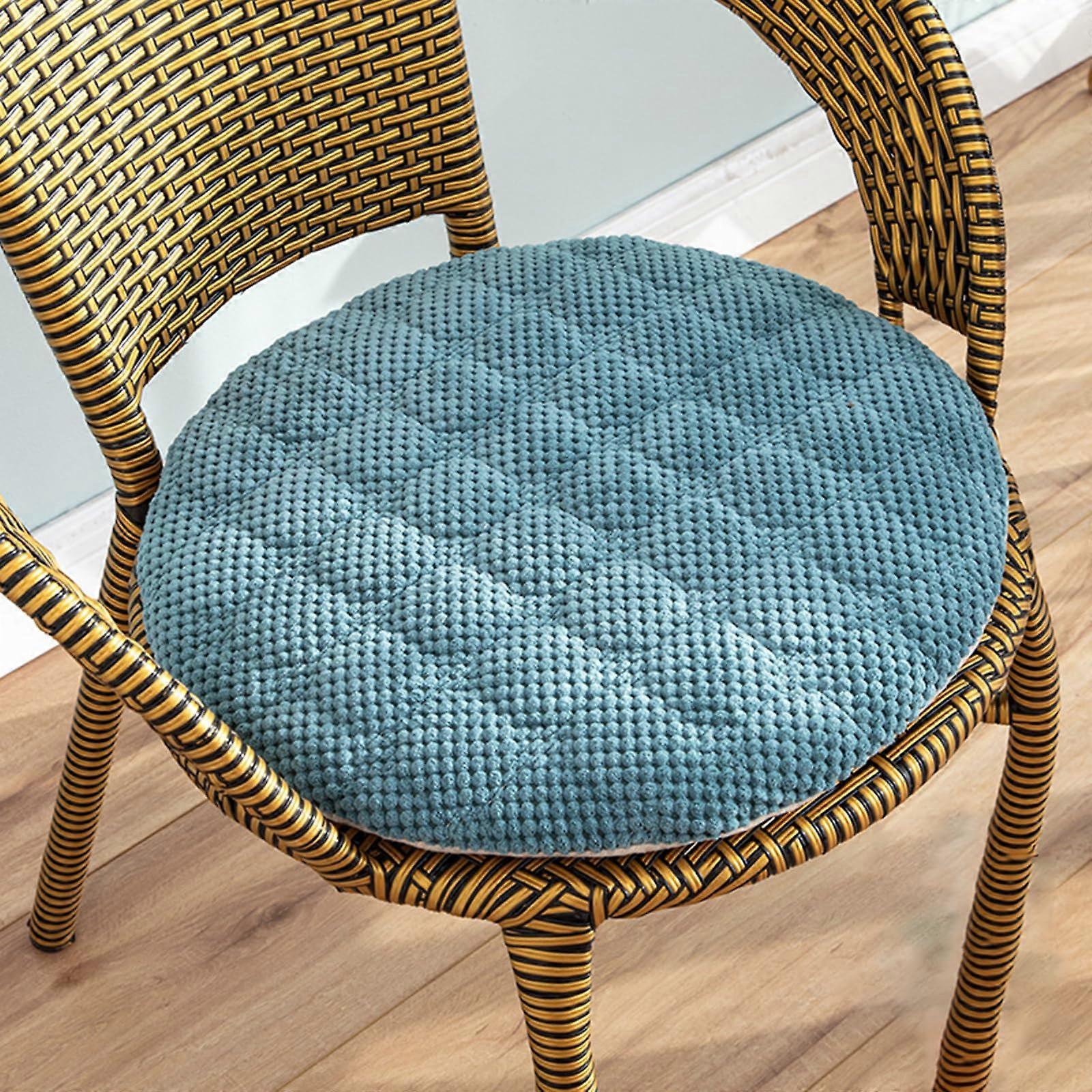 Bar Stool Cushion 40cm Set of 4, Soft Cushions for Dining Chairs, Garden Seat Pads for Kitchen and Patio