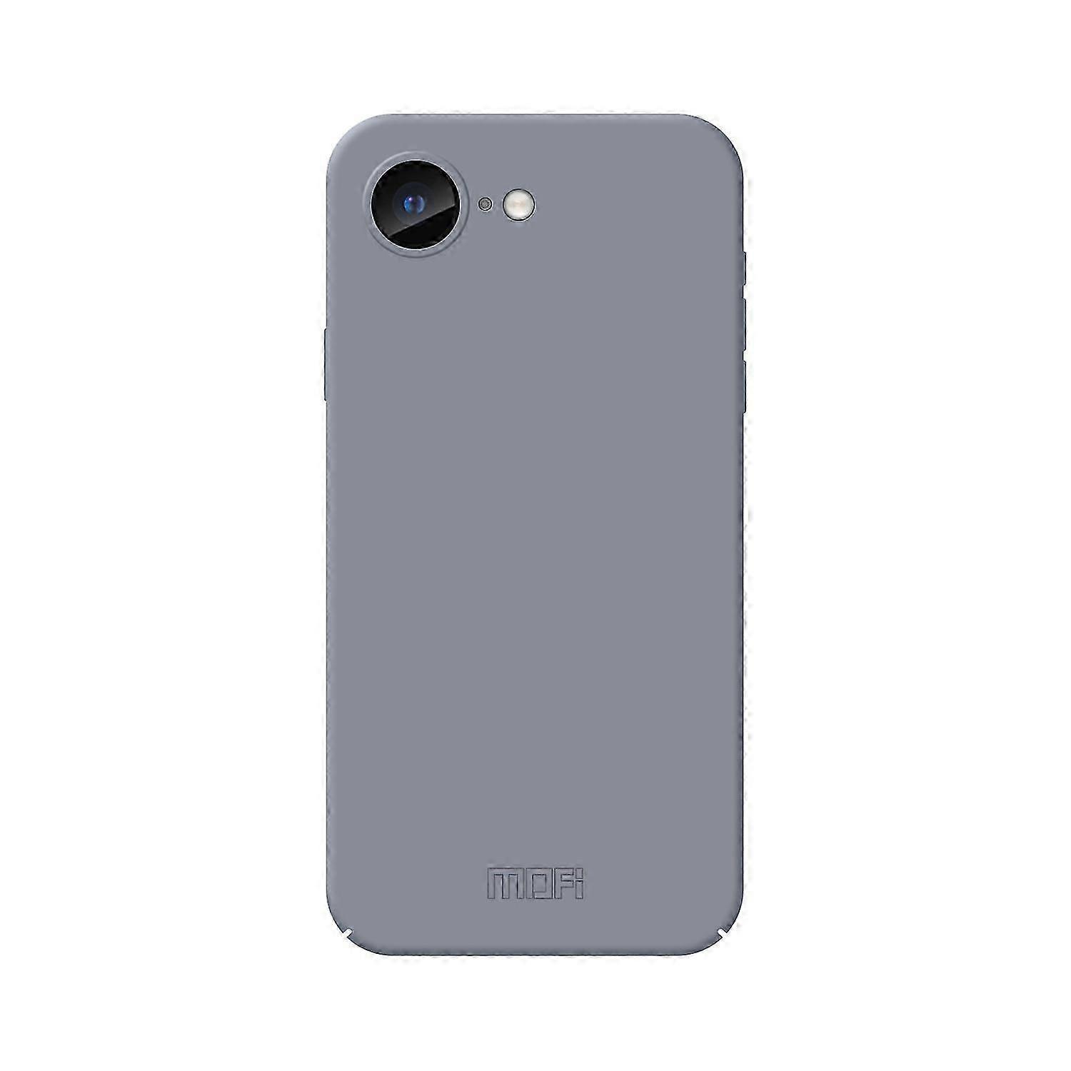 MOFI JK Qin Series iPhone 16e Case with Skin-Touch Matte Finish - Anti-fingerprint Cover in Beige