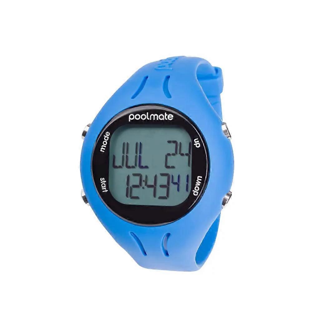 游泳池伴侣2数字手表 - 蓝色