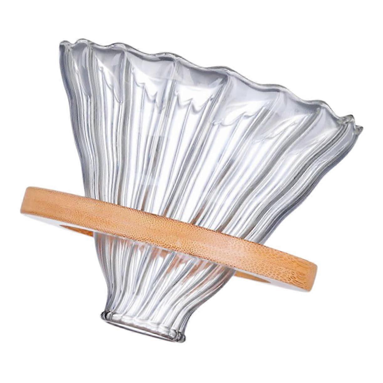 Hand Brew Coffee Maker Glass Filter Container Pot For Drip Filter Home Funnel Brewing Manual PourOver Style Accessory