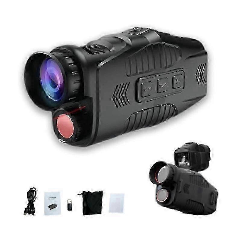 Black Optic Night Vision Binoculars for Enhanced Low Light Viewing
