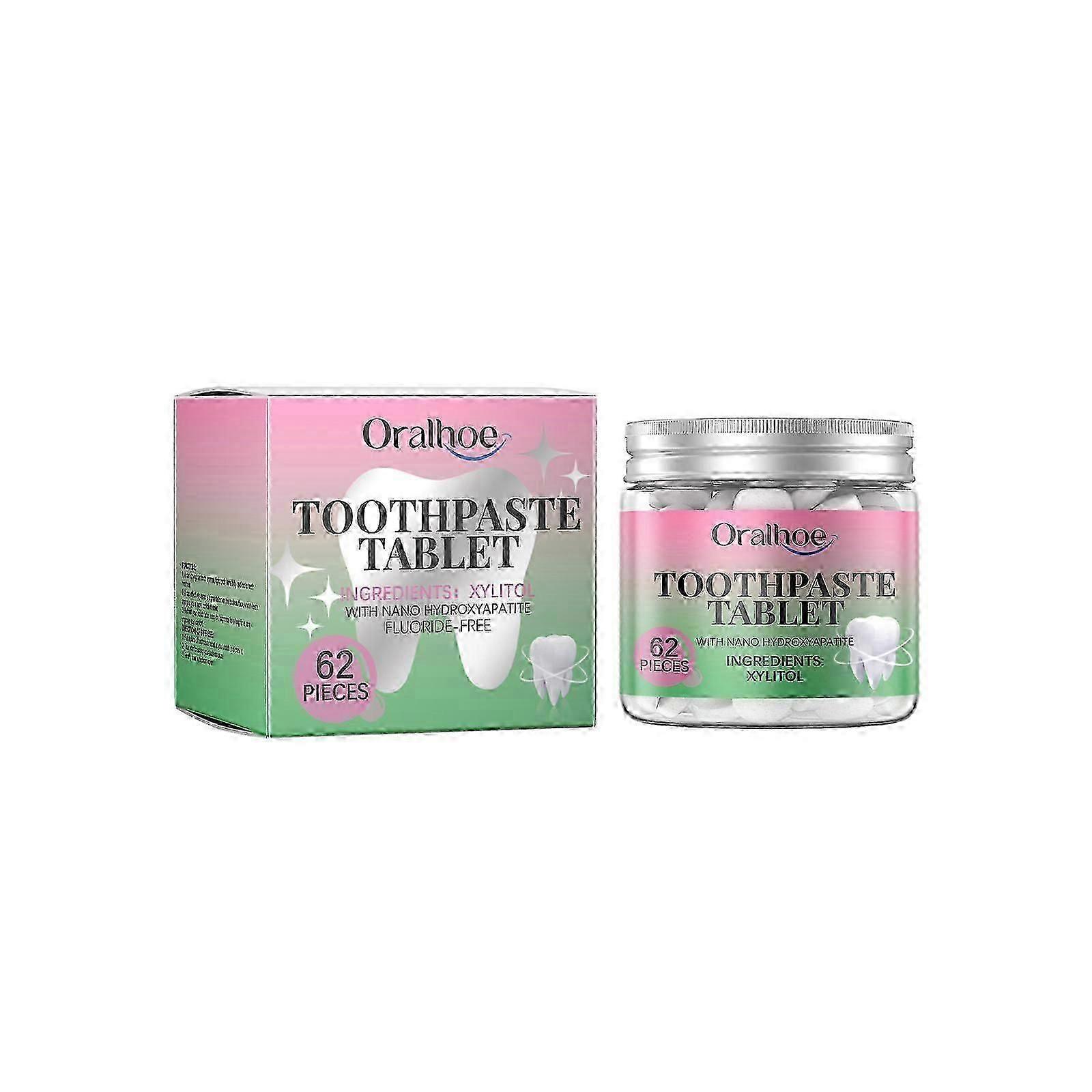 風船ガム歯磨き粉錠剤きれいな歯の衛生ケア口新鮮な毎日のケア歯のクリーニングタブレット