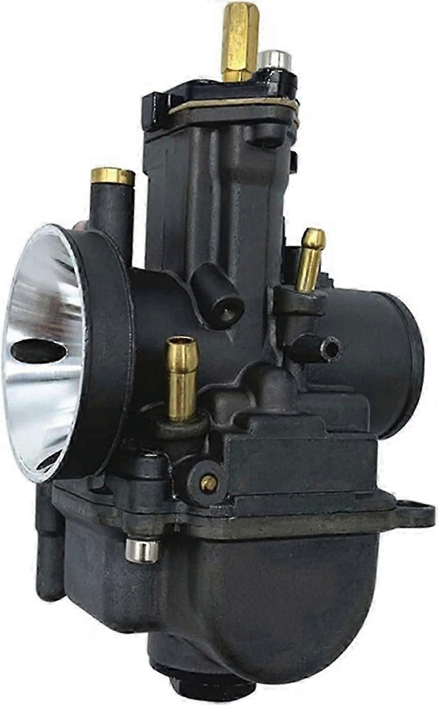Motorcycle Carburetor Universal For 2/4 Stroke Engine For Mikuni For Pwk 28 30 32 34mm Carburetor With Power Jet Carburetor Assembly (size : 28mm)