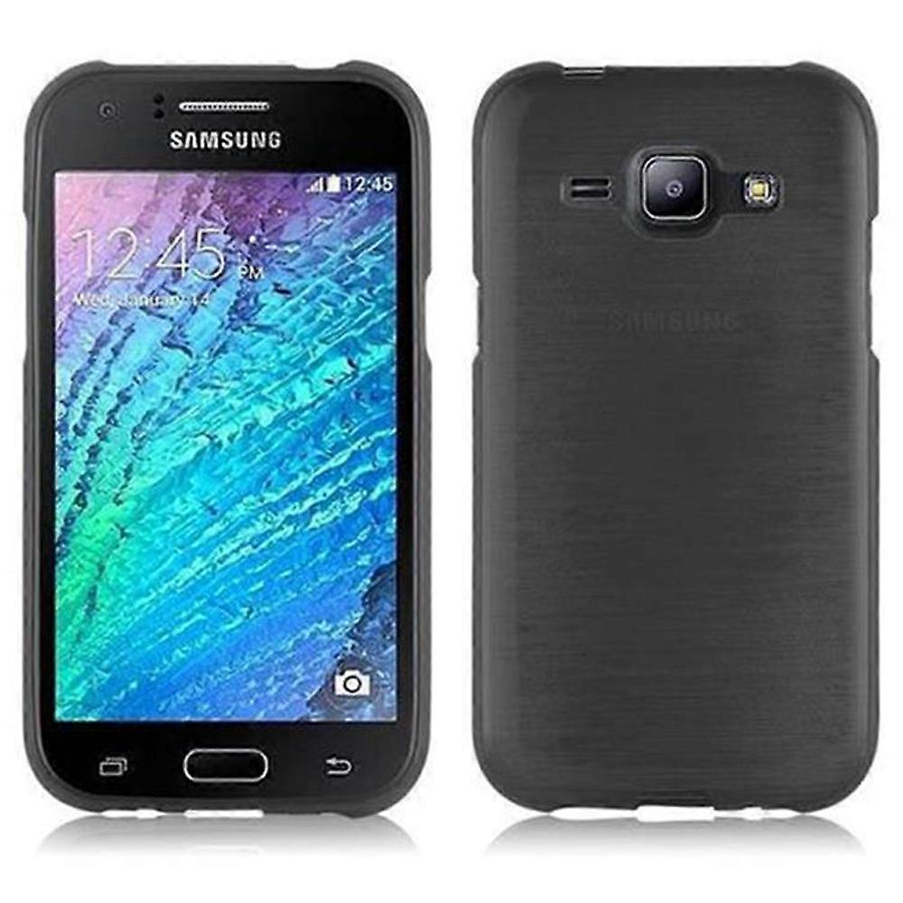 Samsung Galaxy J1 2015 Protective Case TPU Case - Brushed Design