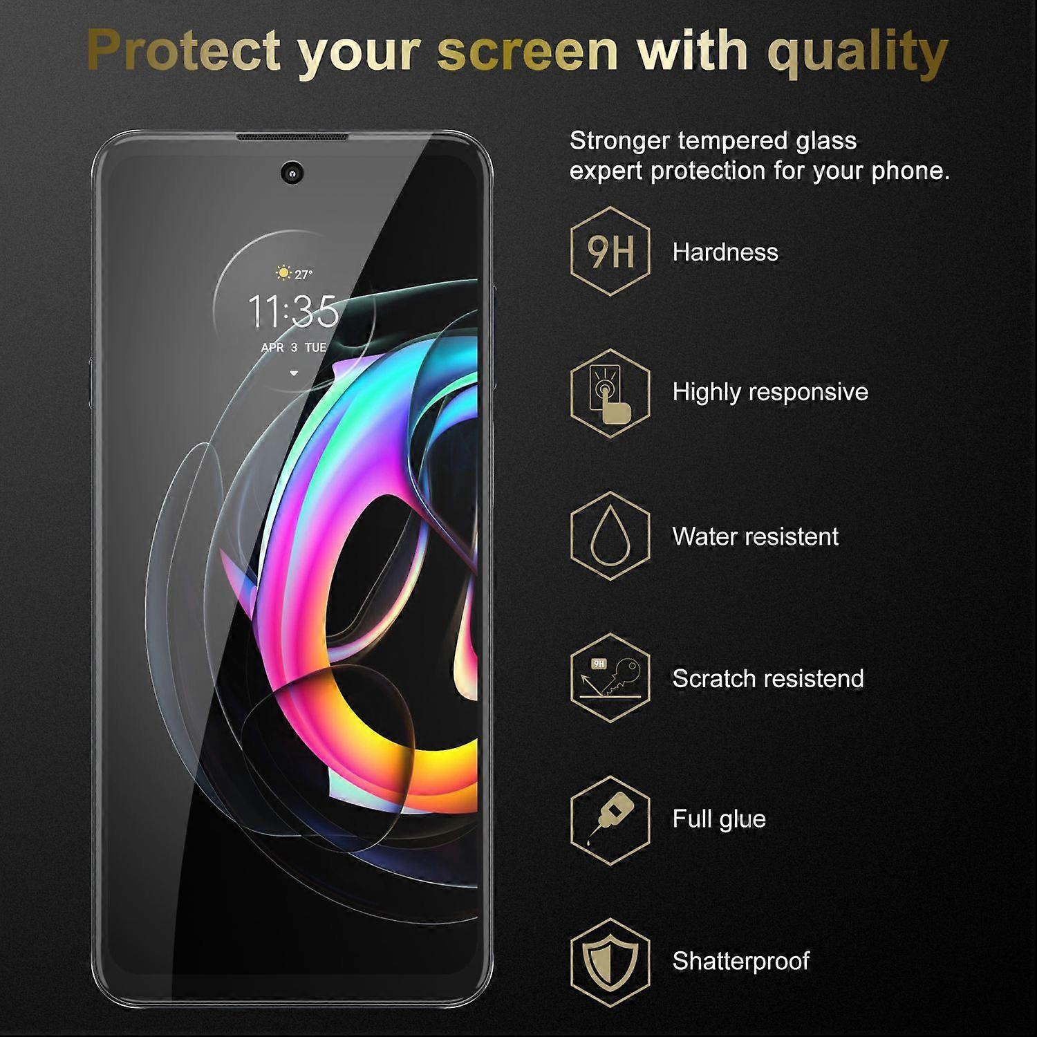 3x Φιλμ Motorola EDGE 20 PRO / EDGE S PRO Προστατευτικό οθόνης