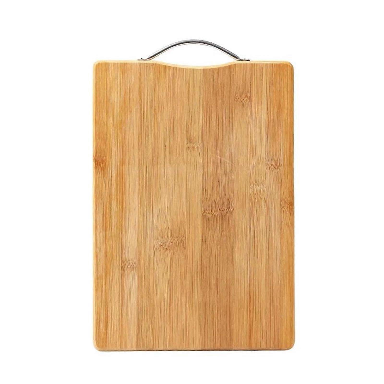 Kitchen Bamboo Chopping Large Rectangular Plus Thick Solid Wood Cutting Board(40x30cm) Bamboo Cutting Board 40x30cm