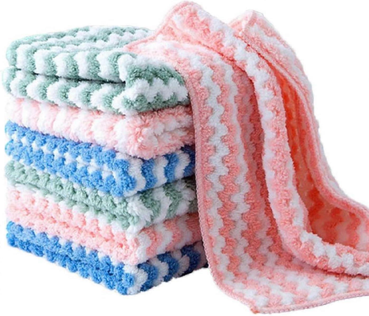 Kitchen dish towel reusable towel and dish cloth set