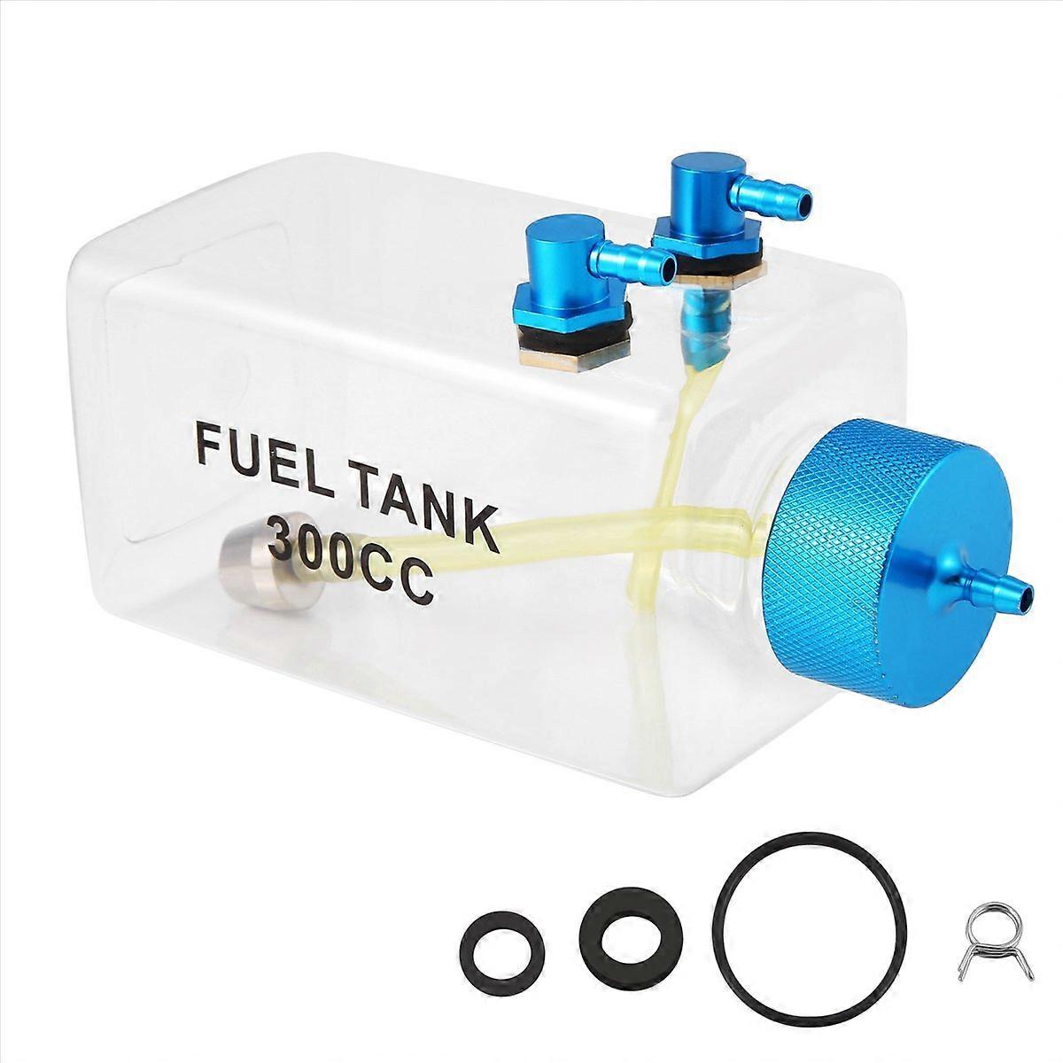 Fuel Tank Petrol Transparent Plastic Bottle 300CC CNC