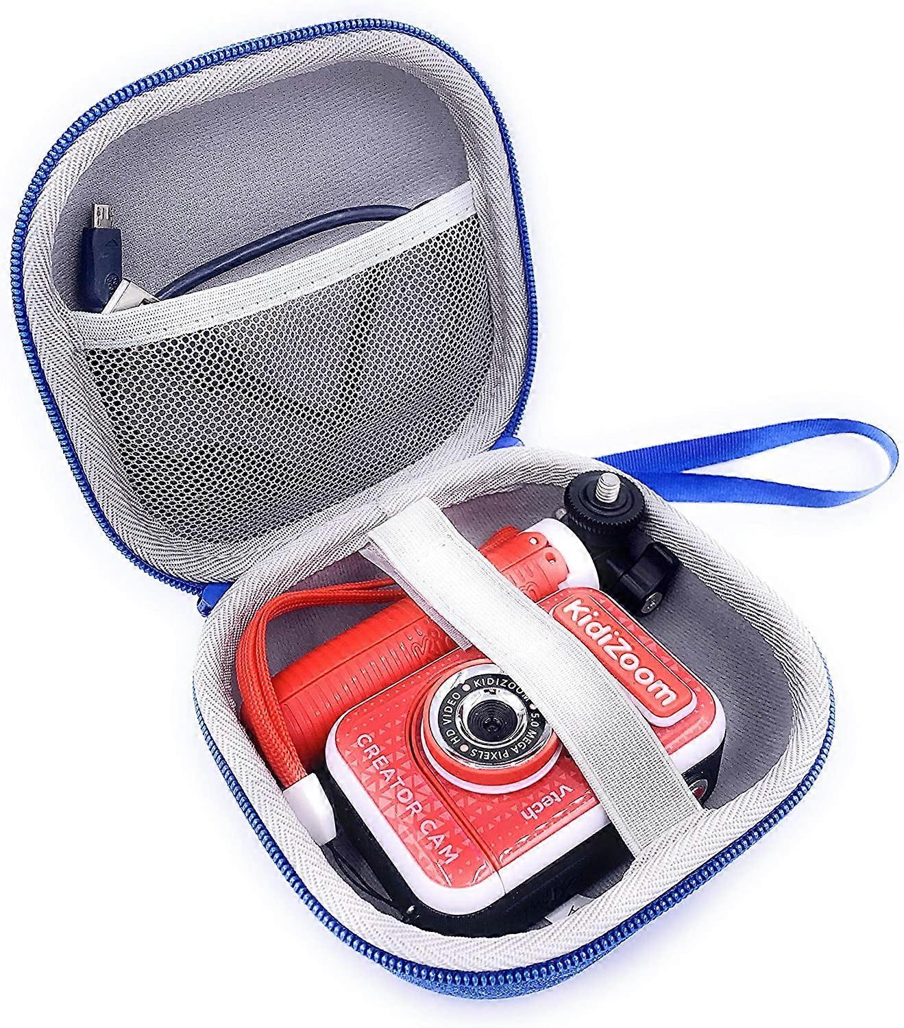 Hard Carrying EVA Case for VTech KidiZoom Creator Cam Kid Video Camera, Compatible Vtech Kidizoom Camera