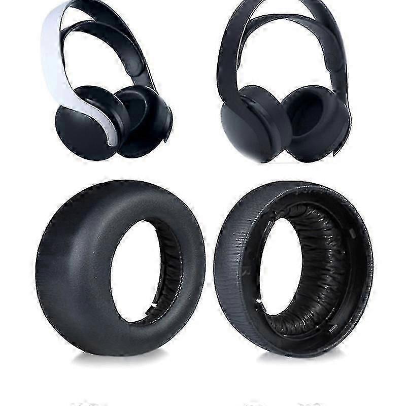 Replacement Ear Pads for PS5 Pulse 3D Headset, Soft Comfortable Ear Cushions with Noise Isolation