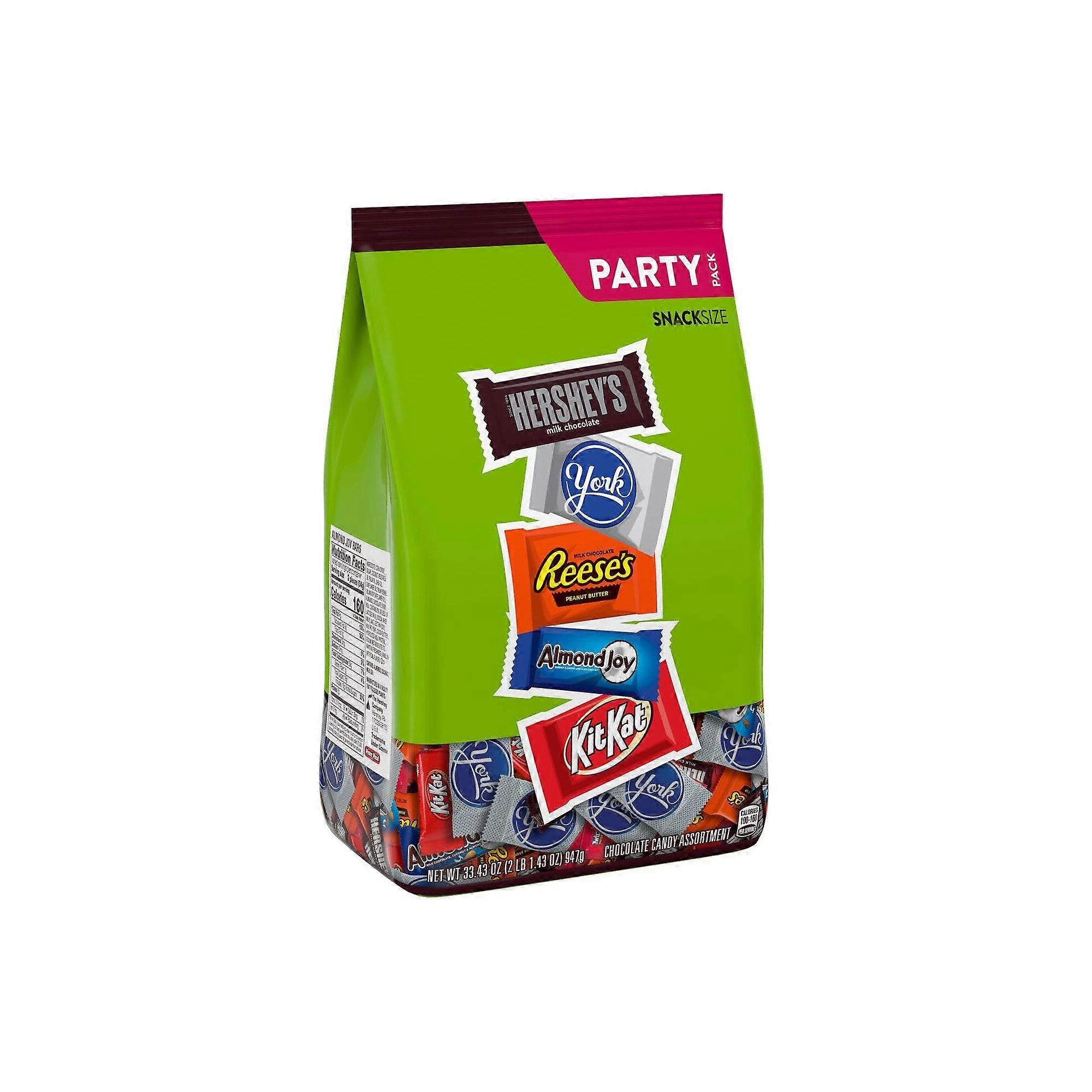 حقيبة تشكيلة شوكولاتة هيرشي، ريس، اللوز جوي، كيت كات، فطائر يورك، 33.43 أونصة