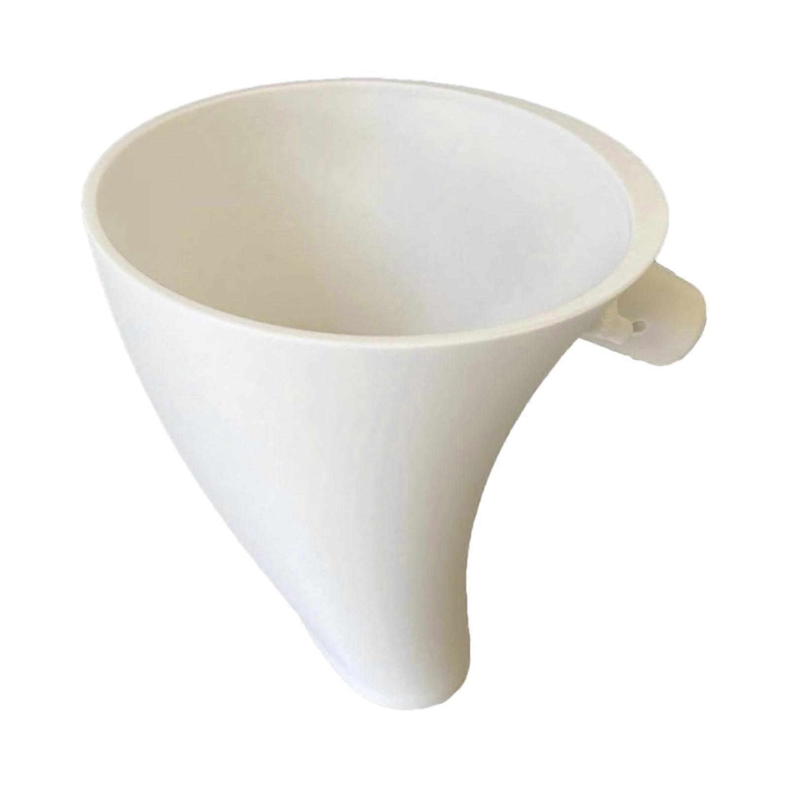 Flour Sifter With Filter Mesh For Baking Cakes Breads And Efficient Ingredient Sifting Baking Accessory  White