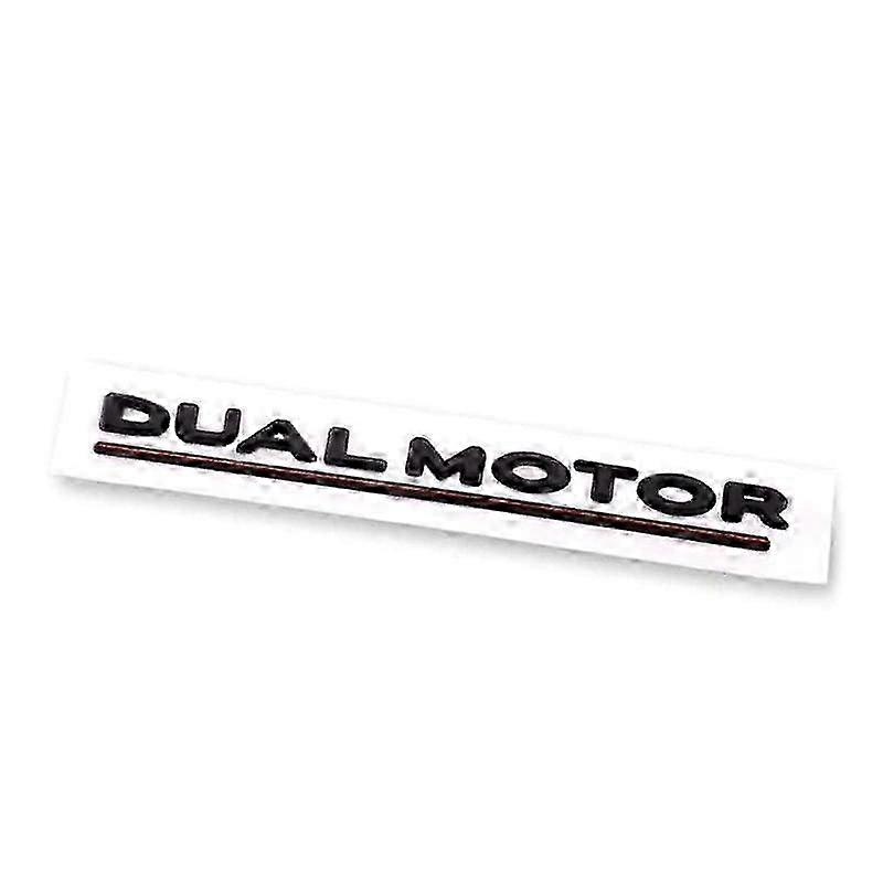 For Model 3 Y X S Dual Motor Emblem - 3D Dual Motor Badge Sticker Decor Performance Badge Accessori