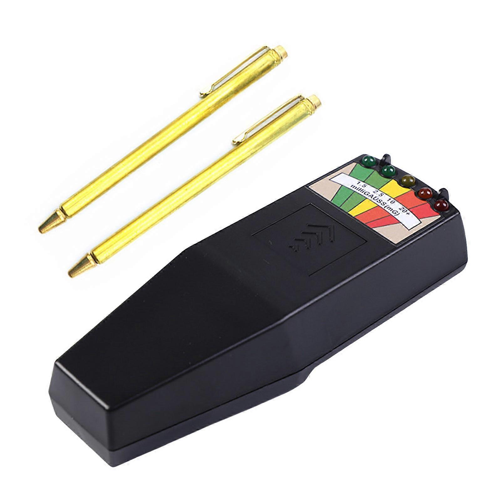 Professional Ghosting Hunting Equipment Set with Accurate Radiation Meter and Double Dowsing Rod for Measurement Needs Multicolor