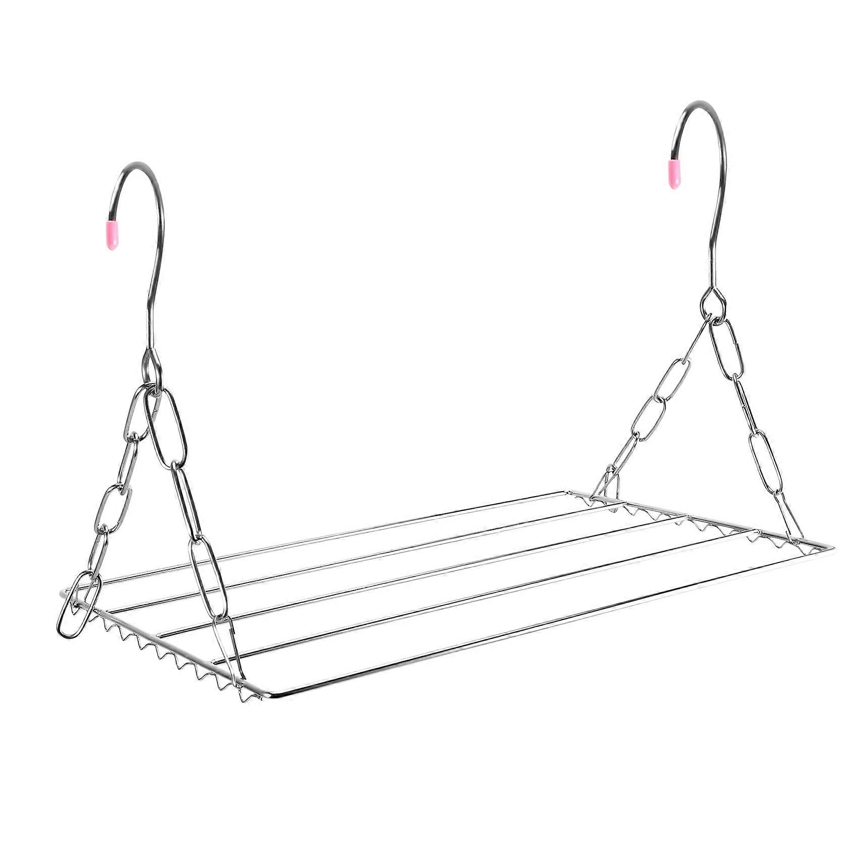 Multifunctional Clothes Drying Rack, Stainless Steel Drying Hanger