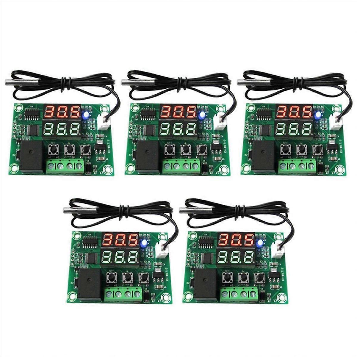 5X DC12V XH-W1219 High Quality Sensor Switch Regulator Sensor Module Temperature Controller Thermost
