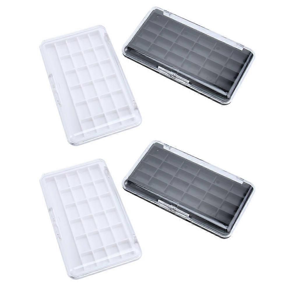 Eyeshadow Storage Box Durable Lipstick DIY Tray for Storage Use 4Pcs