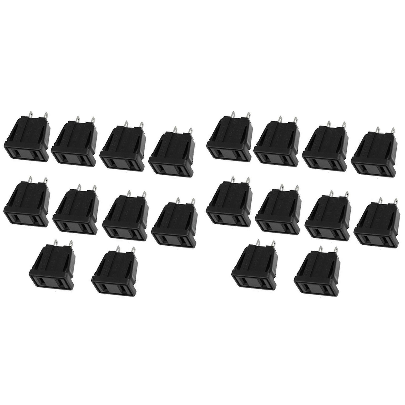 2X 10 x US Type Panel Mounting AC Power Socket Outlet AC 250V 10A