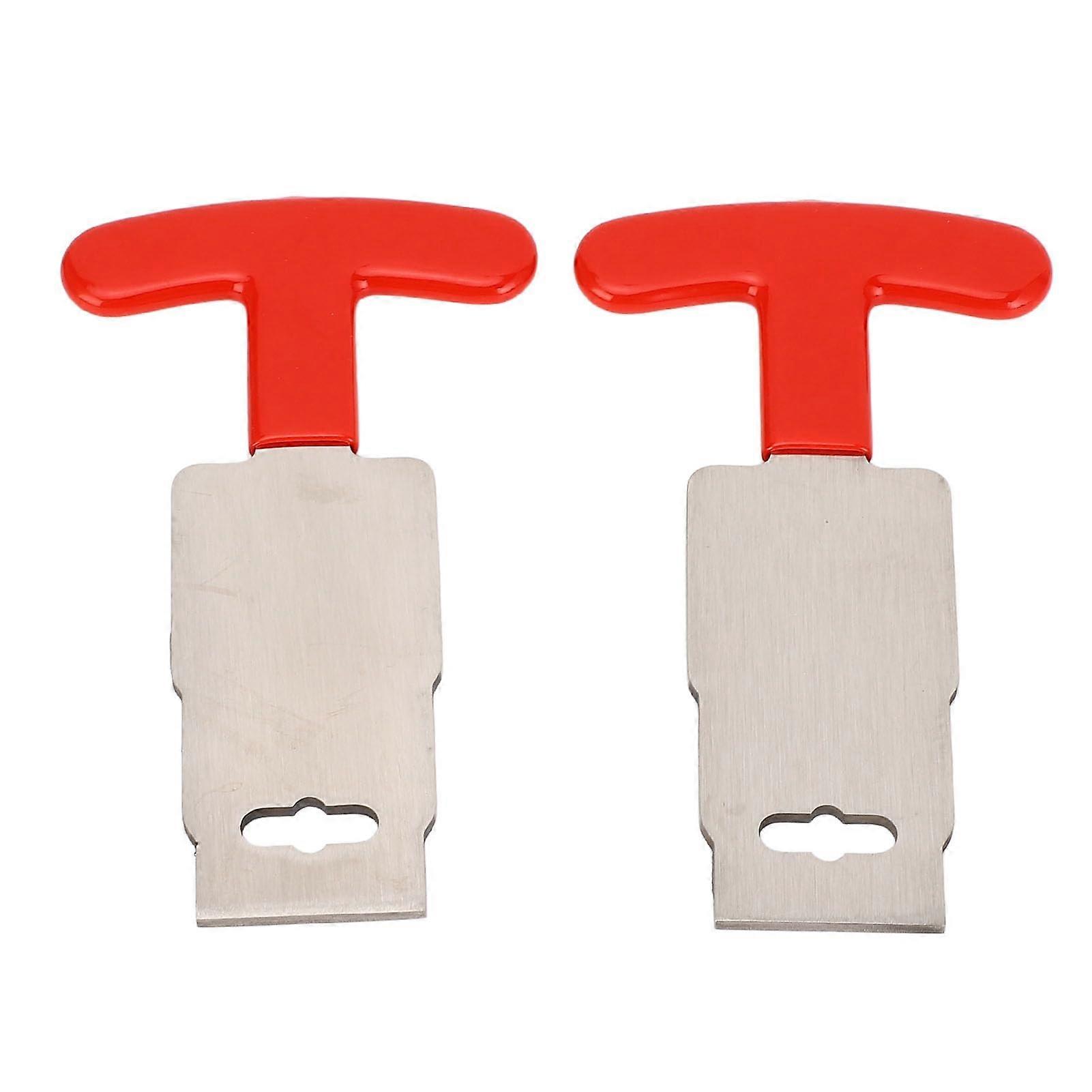 2Pcs Heavy Duty Metal Pool Plug Removal Tool with Rubber Handle Compatible for SP1419ASP1419E