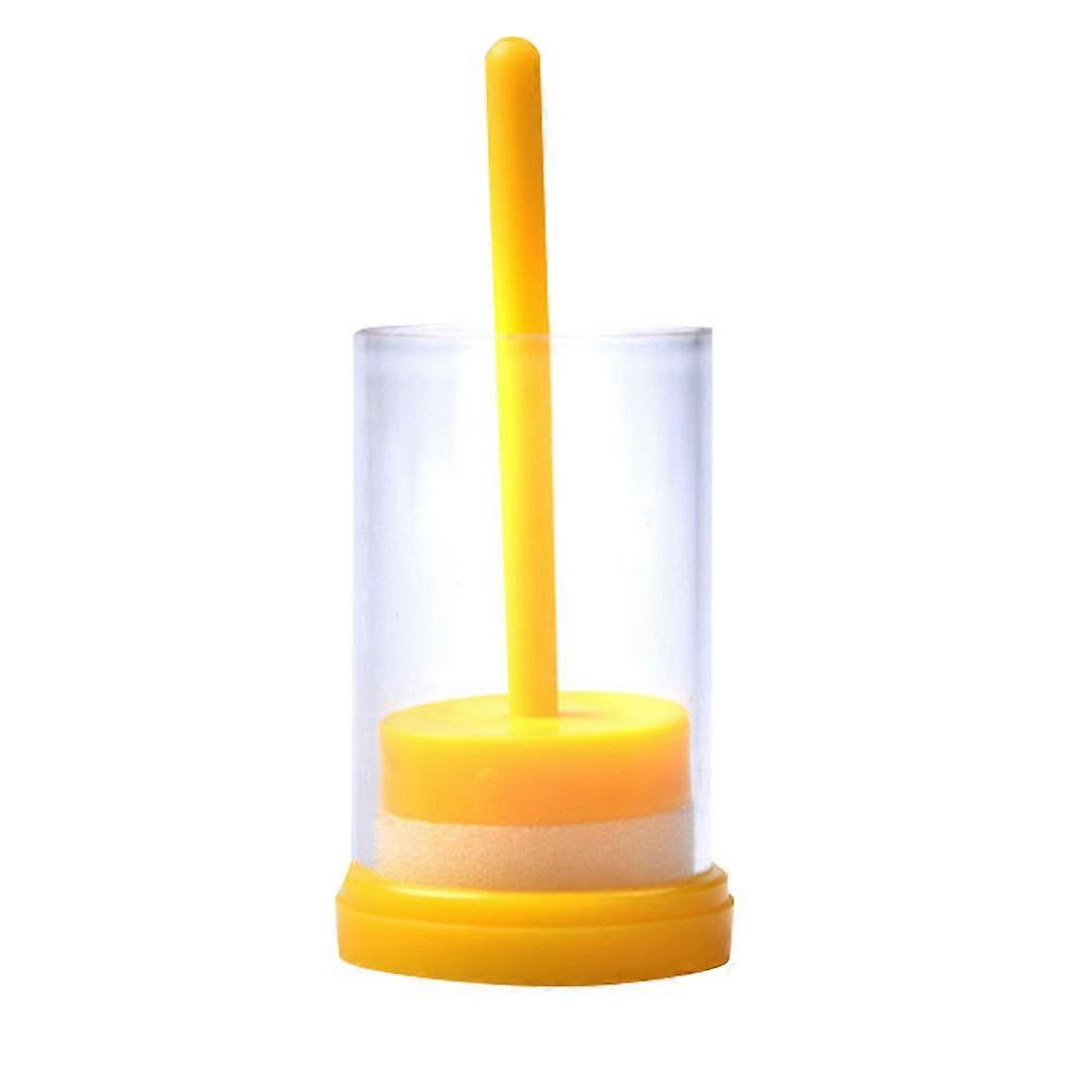 Mark Bottle for Beekeeping Easy Identification Tool Plastic Yellow with Long Piston