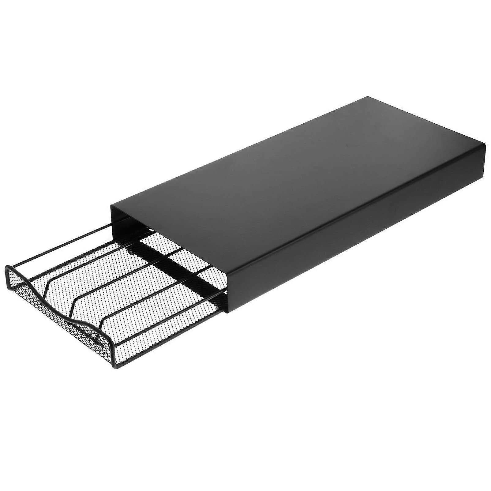 Coffee Capsule Storage Rack with Smooth Drawer Pull, SpaceSaving Holder for Home and Office