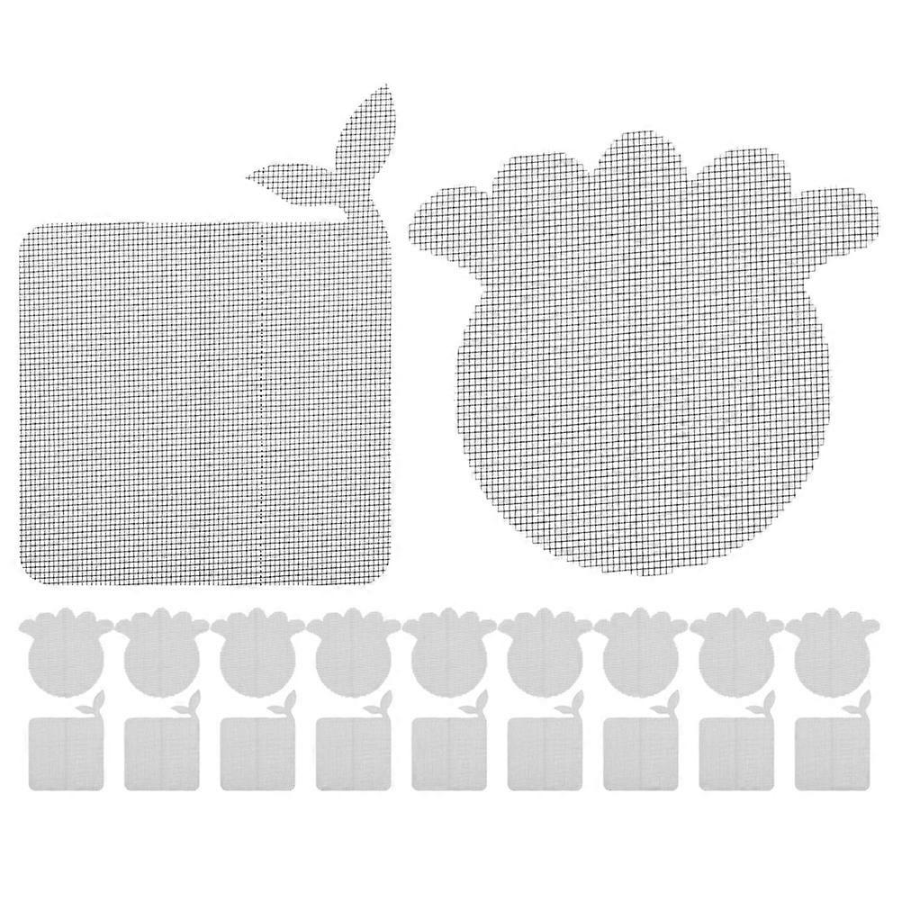 Anti-Blocking Filter Floor Drain Sticker for Bathroom Use 20Pcs Pack