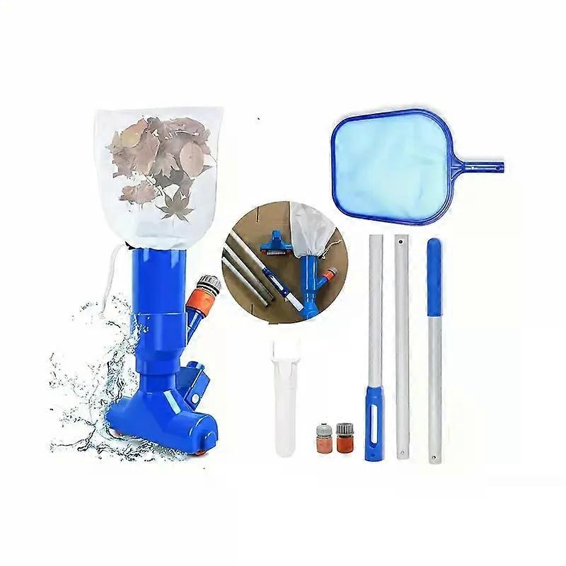 Pool Vacuum Cleaning Kit Clean - Portable Ground Pool Cleaning Tool
