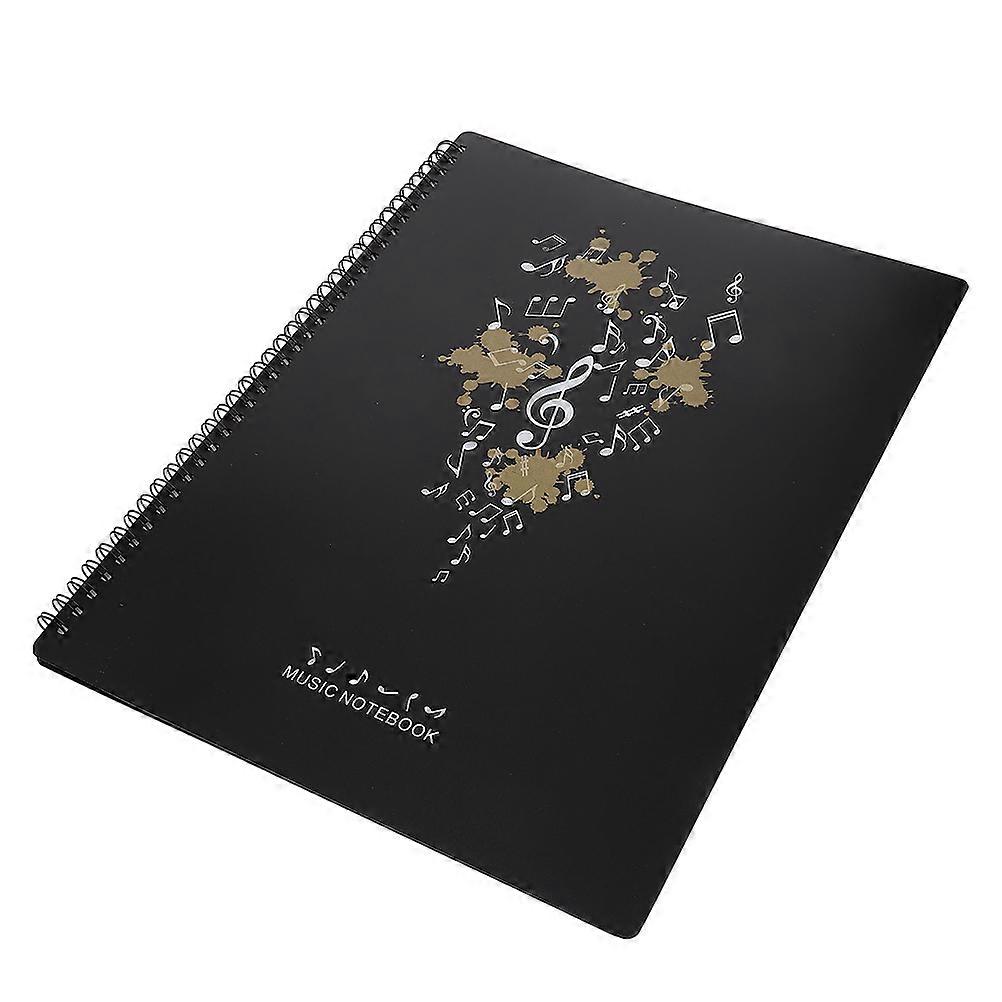 Music Score Folder A4 Music Binder for Piano Sheet with 4Pcs