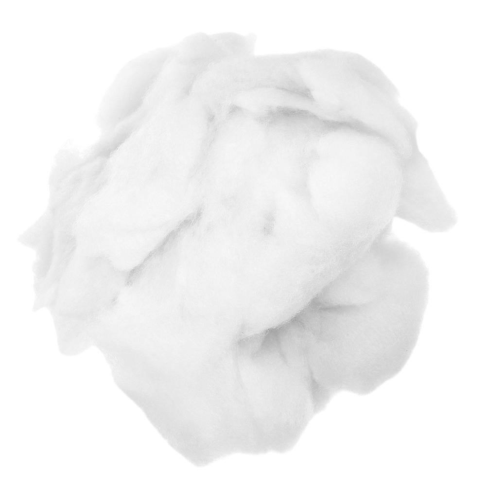 Soft Stuffing Polyester Fiber Fill For Cushions Plush Toys DIY Projects White Cotton Material Excellent Support 1 Pack