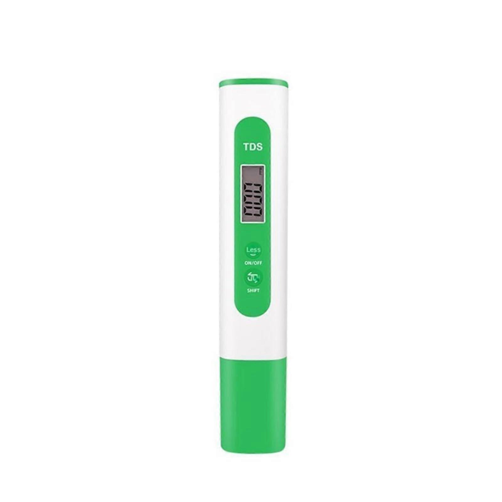 Digital Water Quality Tester with  Accuracy, Quick 3s Reading, Titanium Sensor for Aquarium (Green)