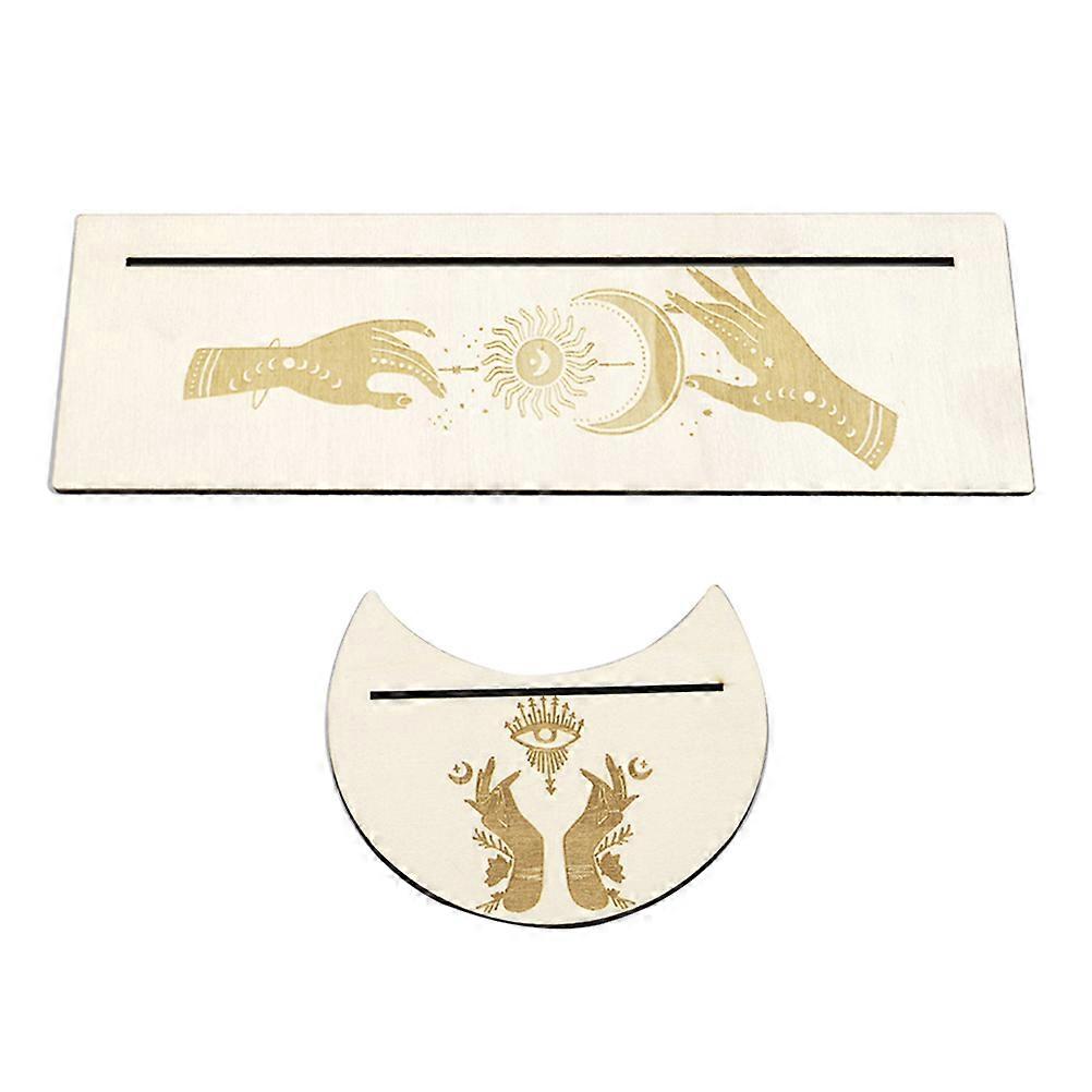 Wooden Tarot Card Holder for Divination Tool 1Set Creative Display
