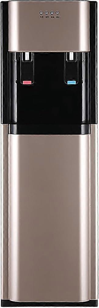 Gold Bottom Loading Hot and Cold Water Dispenser with Empty Bottle Indicator for Home and Office