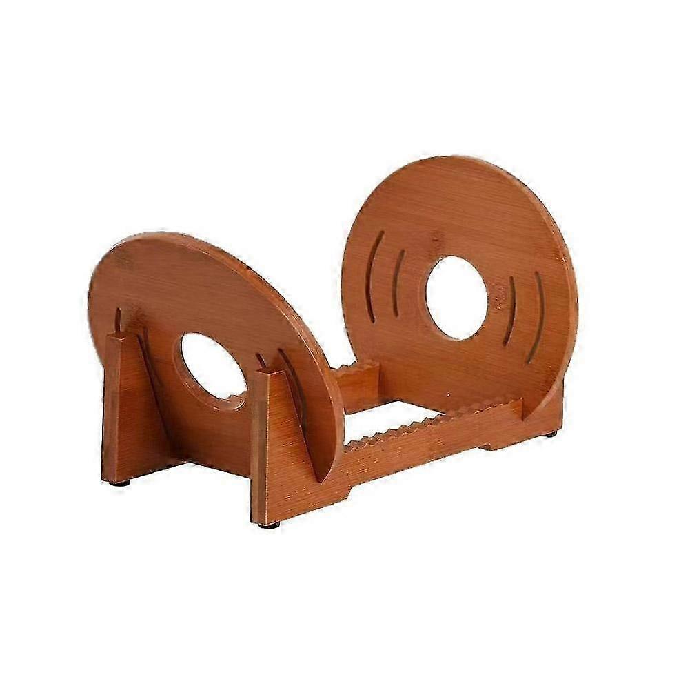 Creative Wooden CD Stand Record Storage Vinyl Record Storage Display Stand 25-26