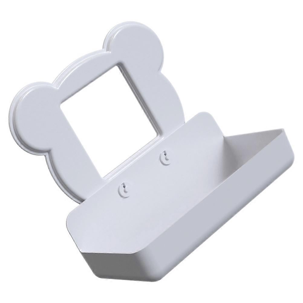 Plug Shelf Outlet For Bathroom Use Delicate Style Practical Storage Accessory 1 Pcs