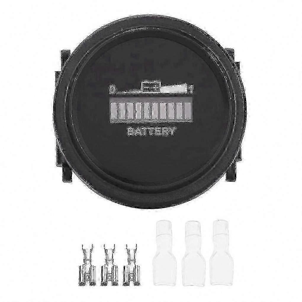 Waterproof LED Digital Battery Indicator for 12V-72V Systems